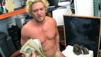 Blonde Muscle Surfer Dude Needs Cash